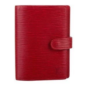 🚫SOLD🚫 Authentic LOUIS VUITTON Epi Small Ring Agenda